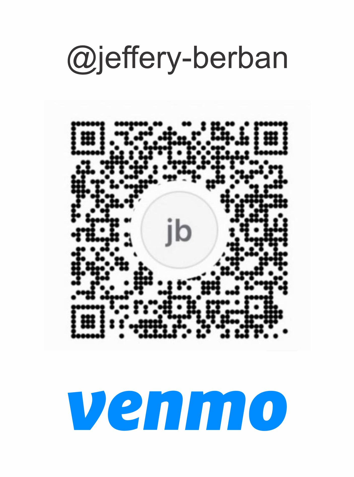 venmo jeffery berban